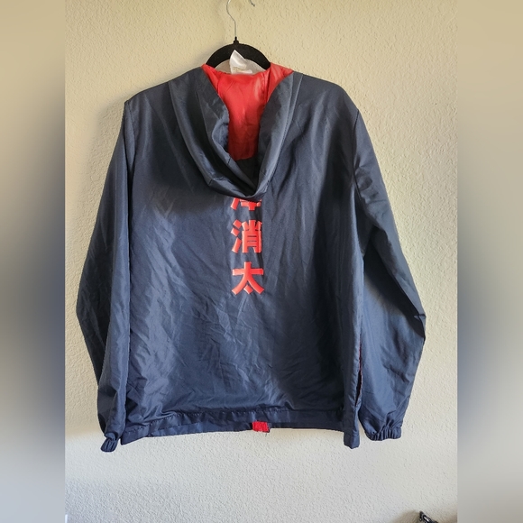 My Hero Academia Eraser Head Logo Windbreaker Size Small - Picture 5 of 7